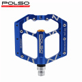 Flat Bike Pedals 3Bearing Ultralight Pedal with Cleats